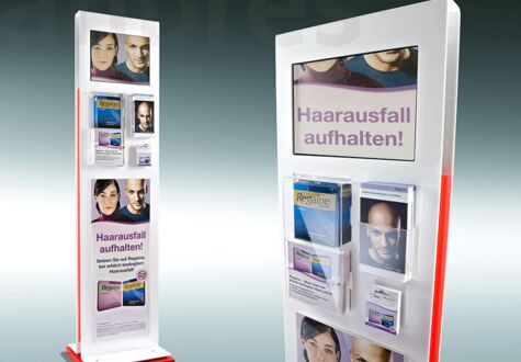 Monitor Display/Floor Display/Digital Signage/Andres/Infoscreen/Johnson